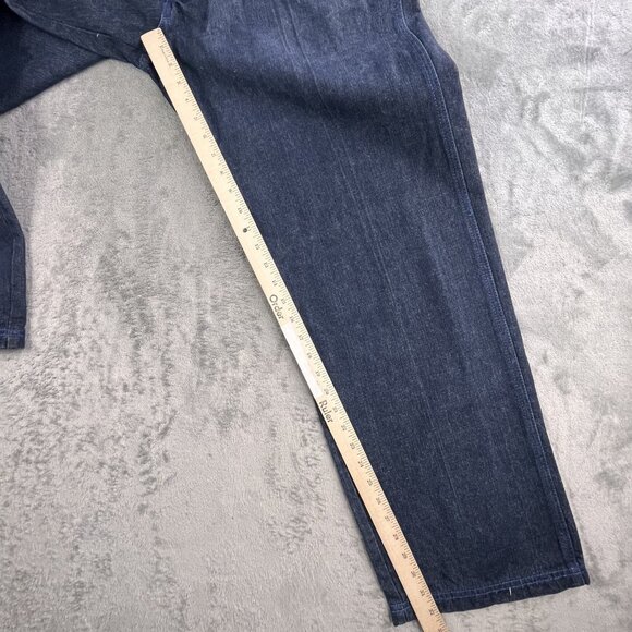 Dmax Jeans Mens 34x32 Blue Denim Baroque Embroidered Pockets Streetwear Y2K Goth - Picture 7 of 16